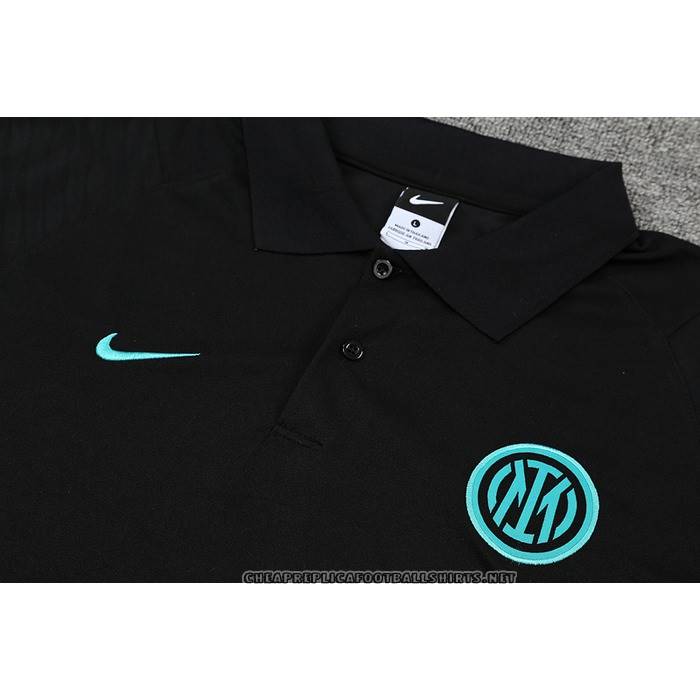 Inter Milan Shirt Polo 2022-2023 Black